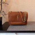 SAINT LAURENT Niki monogram medium leather shoulder bag 504865 Camel JH08121Nc47