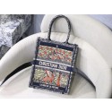 SUN VERTICAL DIOR BOOK TOTE TAROT EMBROIDERED CANVAS BAG M1272Z-6 JH07113ul51