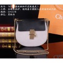 Top 2015 chloe handbag 7671 black&white JH08978xs20