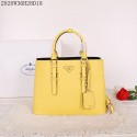 Top 2015 Prada spring and summer new models 2820 lemon yellow JH05770zq44