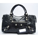 Top Balenciaga Giant City Top Handle Large Bag Black 173082A JH09515eB82