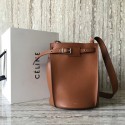 Top CELINE BIG BAG BUCKET IN SUPPLE GRAINED CALFSKIN 55428 Camel JH06028xs20