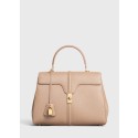 Top CELINE MEDIUM 16 BAG IN SATINATED CALFSKIN 187373 BEIGE JH05975eB82