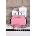 Top Hermes epsom leather kelly Tote Bag 1044 pink JH01870zq44