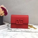 Top VALENTINO Origianl leather 069 Chain bag red JH09568xs20