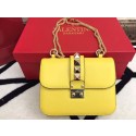 Valentino Garavani Shoulder Bag Ferrari Leather V0817 Yellow JH09901QX19