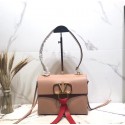 Valentino Garavani VRING Small leather shoulder bag 00843 apricot JH09691GJ97