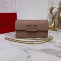 VALENTINO Origianl Leather Bag V0018 Nude JH09658Ce27