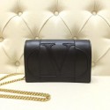 VALENTINO Origianl leather mini shoulder bag 7676 black JH09600dJ42