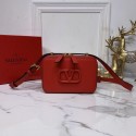 VALENTINO Origianl leather shoulder bag V0020 red JH09655HF96