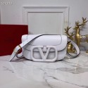 VALENTINO Origianl leather shoulder bag V0030A white JH09643IN59