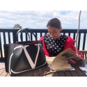 VALENTINO Origianl leather tote 9055 black JH09597vj67