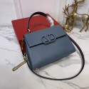 VALENTINO Origianl leather Tote Bag V0025 blue JH09647qL41