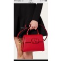 VALENTINO Origianl leather Tote Bag V0025 red JH09649aO91