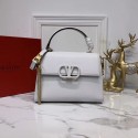 VALENTINO Origianl leather Tote Bag V0025 white JH09651iv85