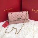 Valentino Original Leather cross-body bag 38020 pink JH09879uq12