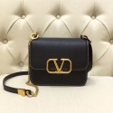 VALENTINO VLOCK Origianl leather shoulder bag 0905 black JH09547IT70