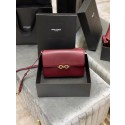 YSL LE MAILLON SATCHEL IN SMOOTH LEATHER 6497952 Burgundy JH07699ll49