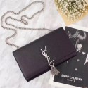 YSL medium kate satchel original Caviar leather 26704 black JH08172VZ14