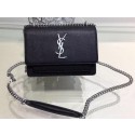 Yves Saint Laurent Cross-body Shoulder Bag Y13927 Black JH07980SU58