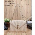 Yves Saint Laurent hot style shoulder bag 26584 rice white JH08380jz22