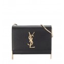 Yves Saint Laurent Kate mini Original leather Shoulder Bag Y593122 Black JH07788yN38