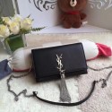 Yves Saint Laurent Monogramme Cross-body Shoulder Bag 8011 black JH08288uK17