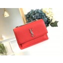 Yves Saint Laurent Original Leatehr mini Shoulder Bag 8004 red JH08273Gh26