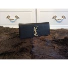 2015 Yves Saint Laurent collection caviar clutch 311213 black JH08430Js36