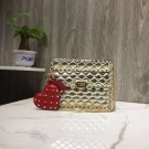 AAA VALENTINO Rockstud quilted leather bag 0027 gold JH09786SV29