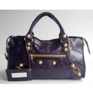 Balenciaga The City Handbag 084328B Purple JH09534xs19