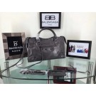 Balenciaga The City Handbag Calf leather 084332 grey JH09453Gh26