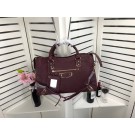 Balenciaga The City Handbag Sheepskin 084334 wine JH09441ha26