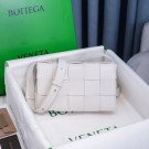 Bottega Veneta BORSA CASSETTE 578004 White JH09160SU58