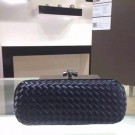 Bottega Veneta Japanese Silk ribbon Clutch 0313 black JH09354zm75