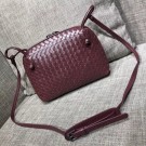 Bottega Veneta Sheepskin Shoulder Bag BV1142 wine JH09326eO46