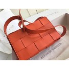 Bottega Veneta Sheepskin Weaving Original Leather 578004 orange JH09277fo19