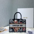 Copy 1:1 SMALL DIOR BOOK TOTE Embroidered M1296-6 JH06971GO58