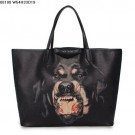 Copy Best Quality 2013 Givenchy Antigona Shopping Bag Printed Pottweiler 08108 large black JH09103kr31