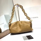 Copy Bottega Veneta Nappa lambskin soft Shoulder Bag 620230 Khaki JH09232Ea94