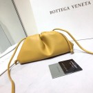 Copy Bottega Veneta Nappa lambskin soft Shoulder Bag 98057 yellow JH09228hz48