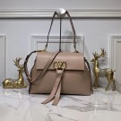 Copy Luxury VALENTINO Origianl Leather Bag V0012 Nude JH09670qe74