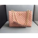 Copy Valentino Starry Series Shopping Bag Original Sheepskin Leather 0346 pink JH09822Ea94