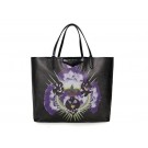 Designer Replica 2013 Givenchy Antigona Shopping Bag Printed flower G015 black JH09099Fi42