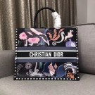 DIOR BOOK TOTE BAG IN MULTI-COLOURED CALFSKIN M1286-1 JH07486eq83