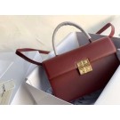 Givenchy Calfskin tote 2020 Burgundy JH09006Li93