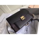 GIVENCHY GV3 medium leather shoulder bag 9741 black JH09046ta99