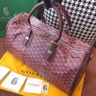 Goyard Canvas Travel bag 6958 Wine JH06646Li93