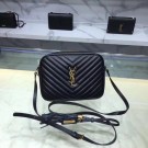 Imitation Saint Laurent Lou Medium Camera Bag 520534 black JH08045vW26