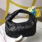 Knockoff Top Bottega Veneta Original Weave Leather Bag BV4588 black JH09265wV33